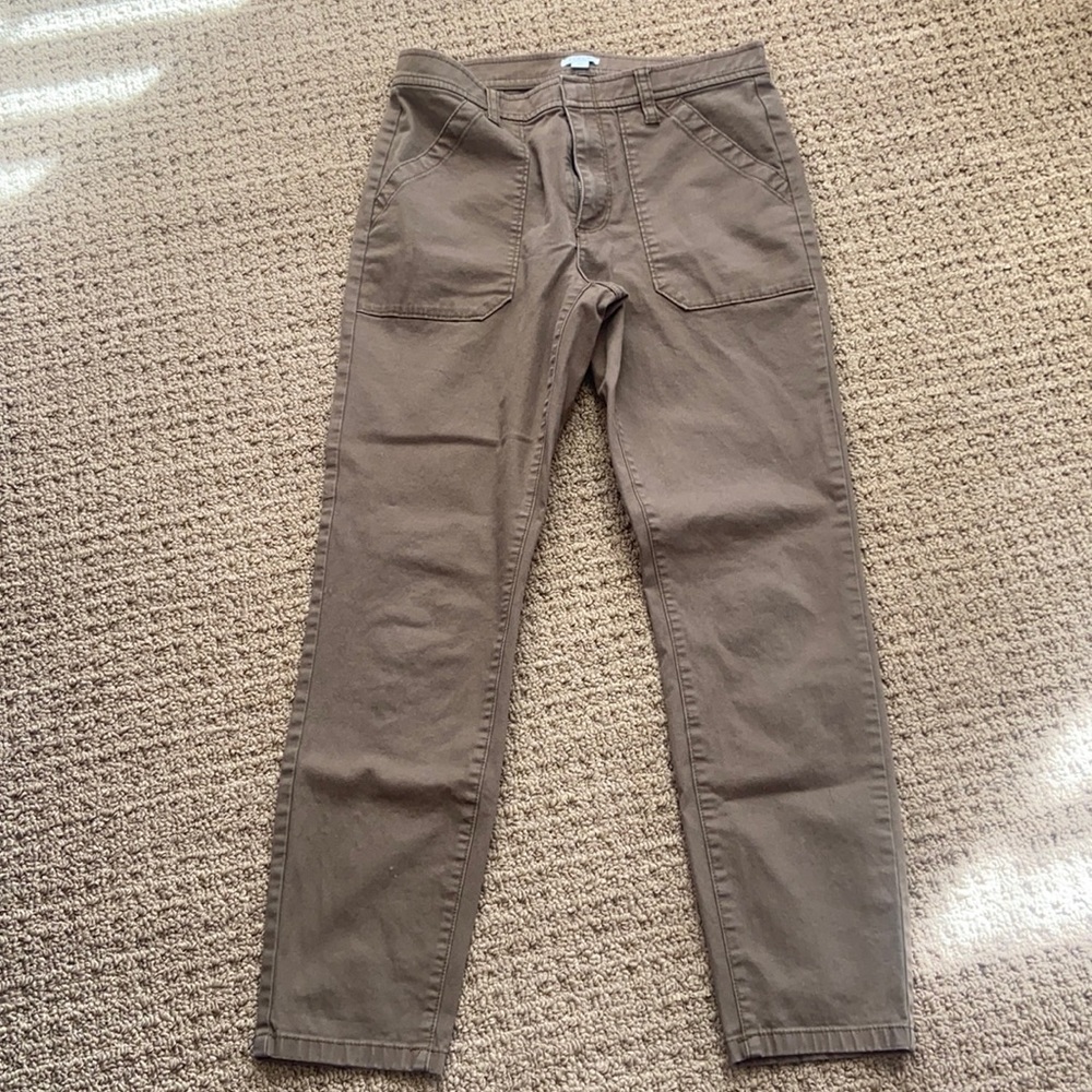 J. Crew army colored khaki pants